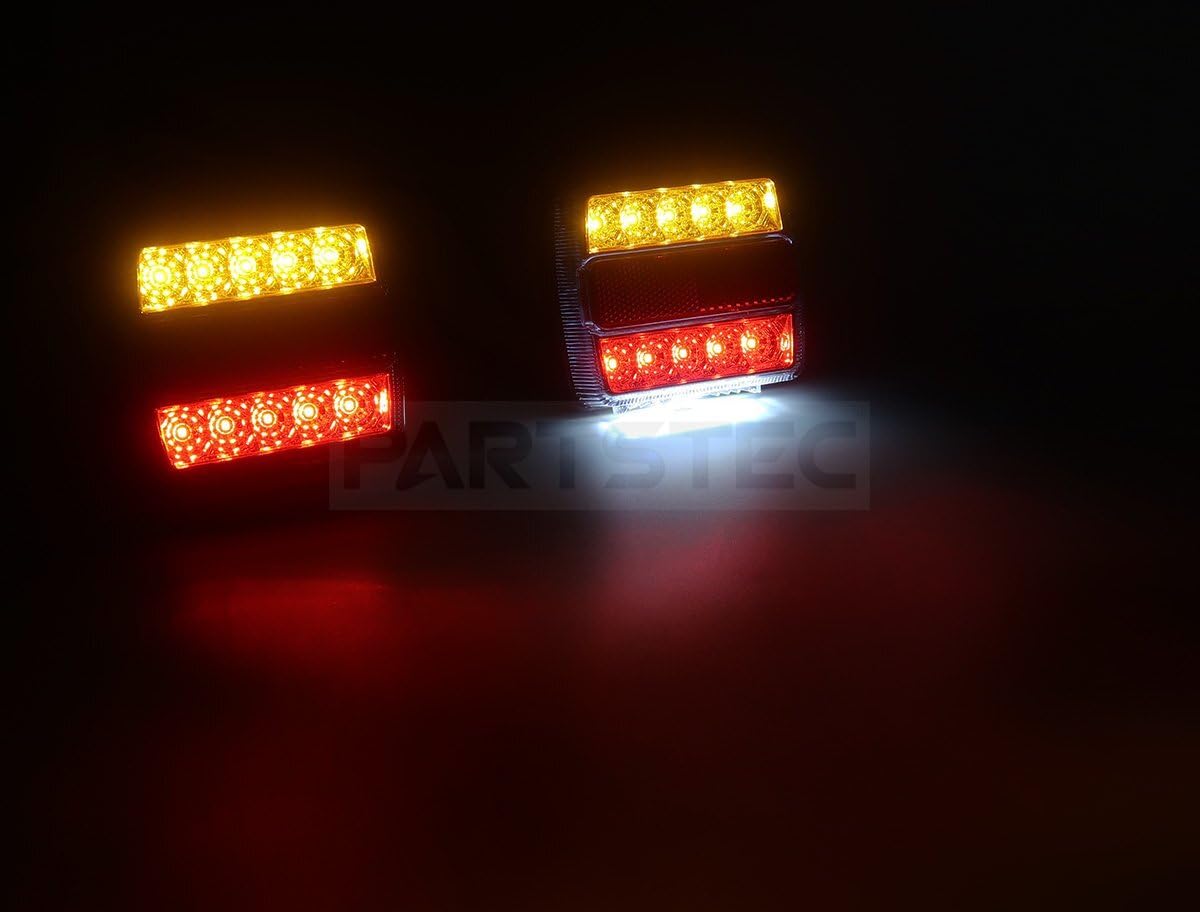Amazon | MOTOR POWER マグネット式 ヒッチメンバー LED テールランプ