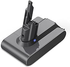 Upgraded 6.0Ah V7 SV11 Battery 229687 Replacement for V7 Animal/Trigger/Motorhead Pro/Car+Boat/SV11 Battery Replacement Handheld Cordless Vacuum Cleaner 21.6v Li-ion 6 Cell 229687 Battery