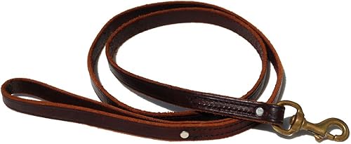 Miniatura 9 de Signature k-9 Correa de cuero estándar, 6 pies x 12 pulgadas, borgoña