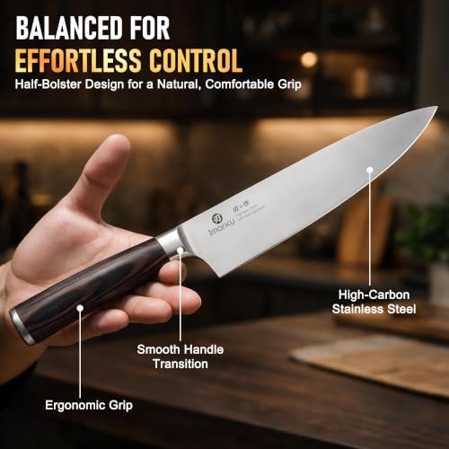 Image of imarku 5PCS Kitchen Knife Set - Japanese High Carbon Stainless Steel Knives