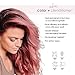 Keracolor Clenditioner for Brunettes ROSE GOLD Hair Dye - Semi Permanent Hair Color Depositing Conditioner, Cruelty-free, 12 Fl. Oz.