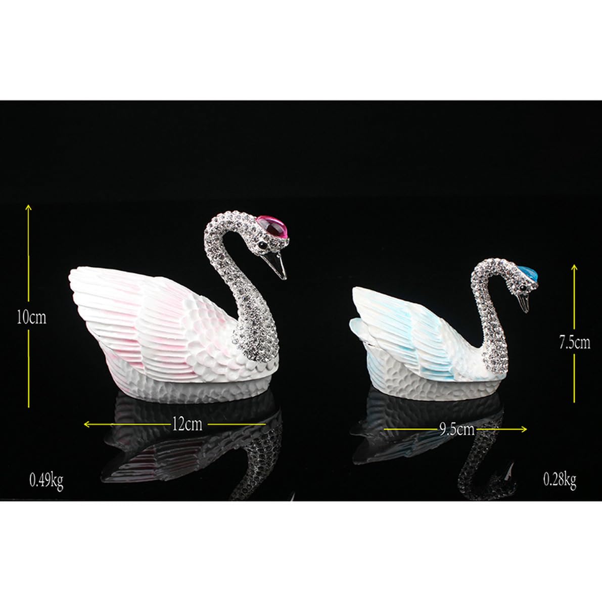 Amazon.co.jp: 白鳥 金属製品 小物収納 玄関収納 9.5*7.5cm 卓上置物