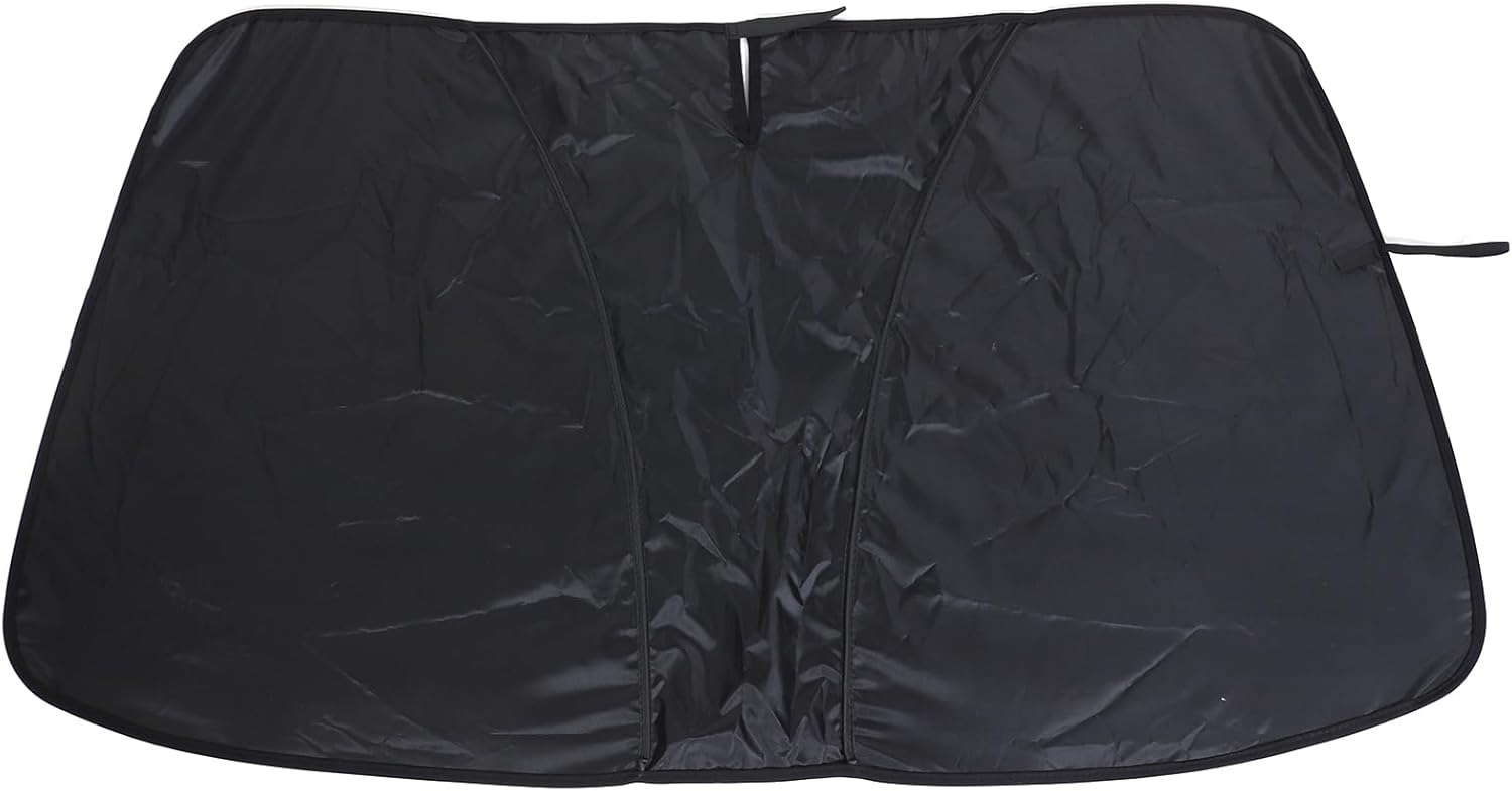 Windshield Sunshade for Subaru Forester 2019-2024 Accessories Front Window Sun Shade Foldable Sun Visor Custom Sunscreen UV Blocker Privacy Protector HeatShield Keeps Your Vehicle Cool (Black)