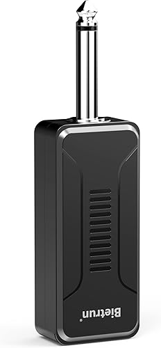 Miniatura 7 de Receptor UHF para micrófono inalámbrico Bietrun WXM02  WXM04, con batería recargable de 720 mAh, rango de trabajo de 160 pies, salida de 14 pulgadas