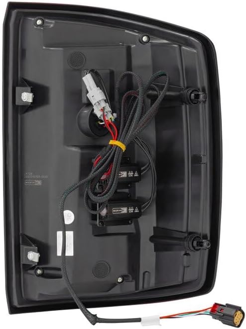 Morimoto XB LED Taillights (Smoked), Plug and Play Housing Upgrade, fits 2014-2018 Chevrolet Silverado, DOT Approved Complete Assembly, LED Sequential Turn Signals, Brake, Reverse Lights (1x LF423)