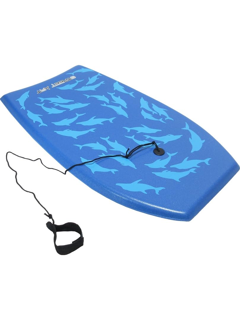 Amazon | ・ ボディボード DOLPHINS 33INCH ブルー