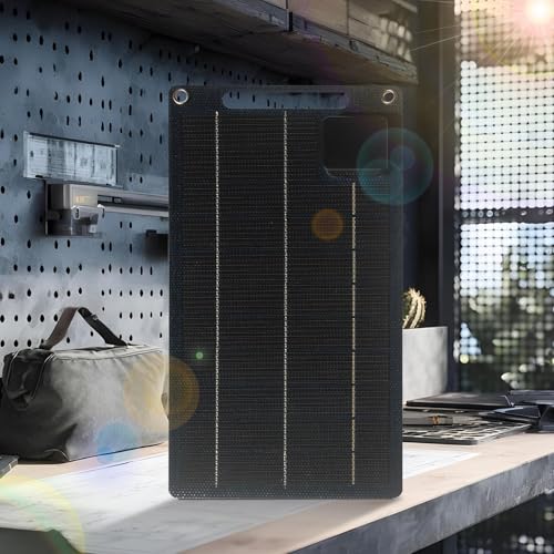 Panel solar para camping resistente al agua para evitar baterías vacías 2