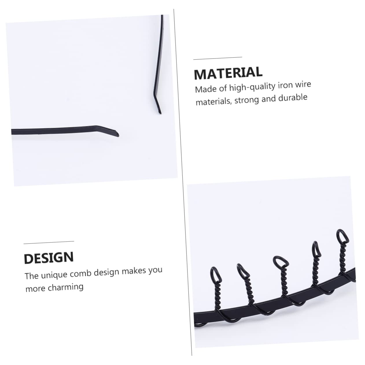 Baluue 240piezas De Pelo Dientes Para Mujeres Accesorios y Cabello y Cómodas Para y Ocasiones Especiales