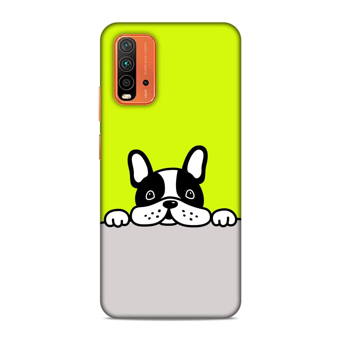 CLEOK Mobile Back Case Cover for Xiaomi Redmi 9 Power (French Pet Bulldog Puppy) 3D Printed Hard Plastic Phone Back Case for Redmi 9 Power