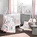 Lambs & Ivy Happy Jungle Musical Baby Crib Mobile Safari Animals Soother Toy