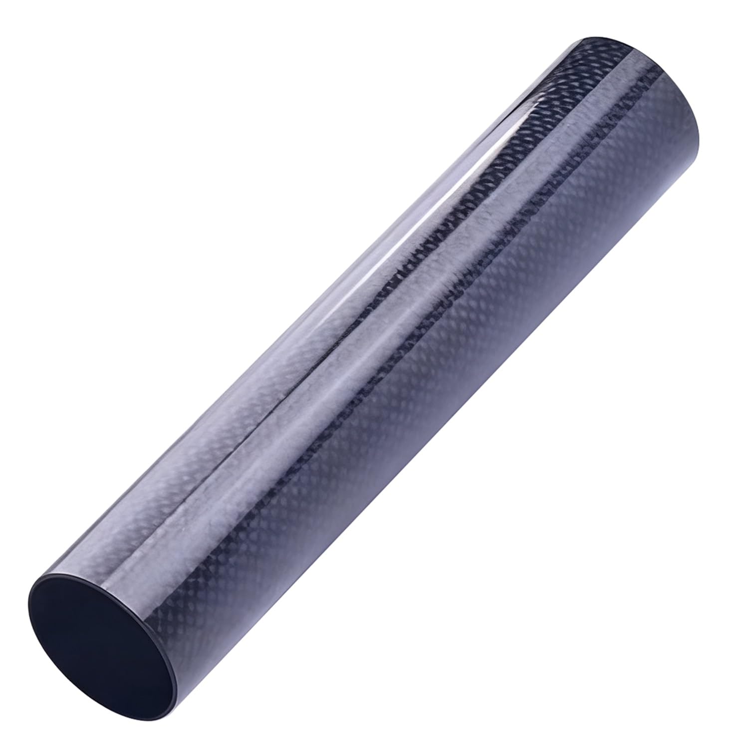 1m Lekkie Rurki Z Włókna Węglowego, Dostępne Ø 5-54mm, Powierzchnia Błyszcząca Okrągła Rurka Z Włókna Węglowego 3K, Do Modelarstwa Lotniczego/Robotyki/Dronów(12x10mm)