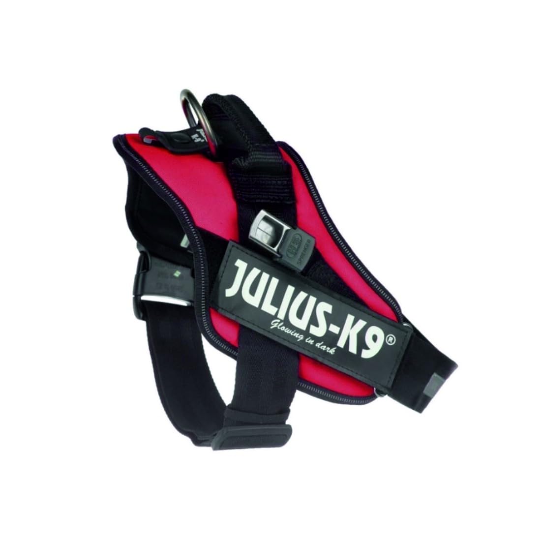 Julius-K9 IDC Arnés para Perros Guía Ciega sin asa, Tamaño: 2, rojo