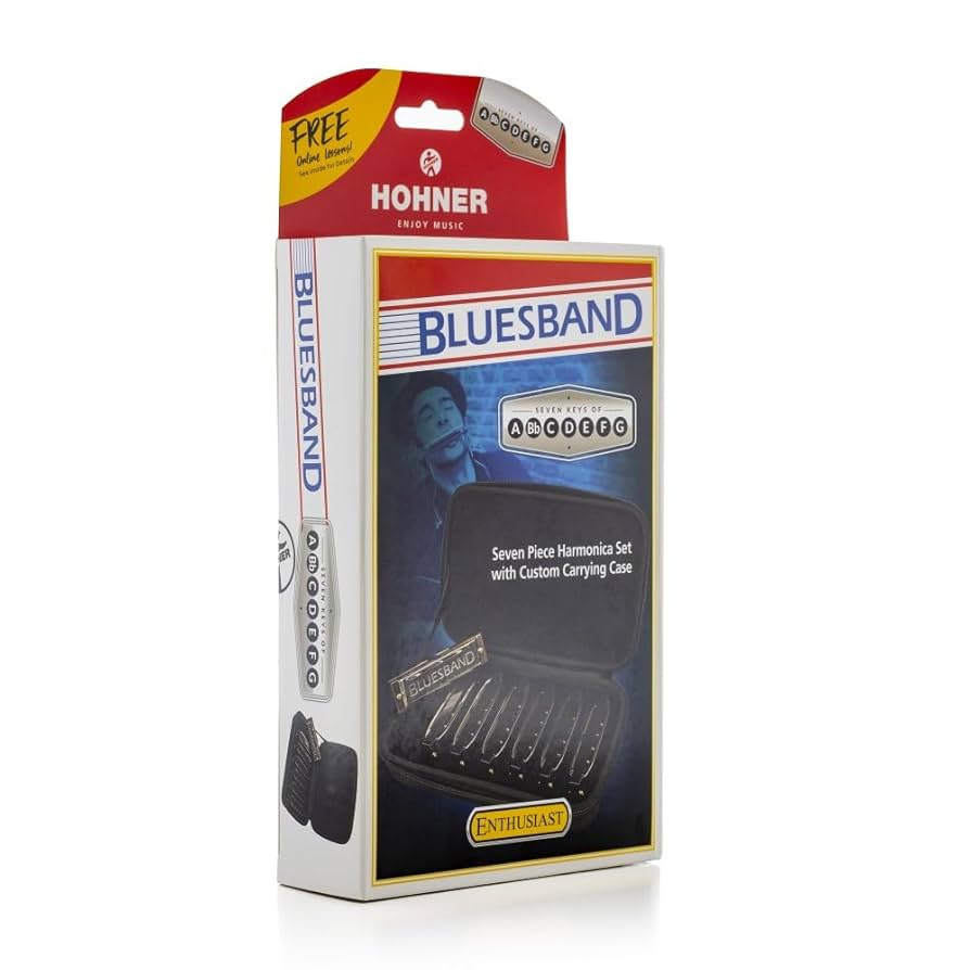 Amazon.co.jp: Hohner Blues Band Pack - 7 Diatonic Harmonica