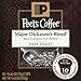 Peet's Coffee Major Dickason's Blend Dark Roast Coffee K-Cup,10 Count (Pack of 1)