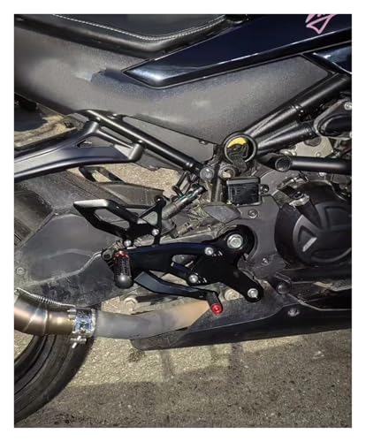 Commandes reculées CFMOTO 450SR 2024-2025 | Repose-pieds réglables moto