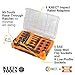 Klein Tools 65240 KNECT Impact Deep-Well Flip Socket and Low-Profile Pass Through Socket Set, SAE, 20-Piece, MODbox Case, 1/4-Inch and 3/8-Inch Drive