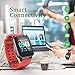 VAOYAO Smart Watch for Android/iPhone, Activity Fitness Trackers Health Exercise Watches with Heart Rate, Sleep Monitor and Calorie for Men Women, Red