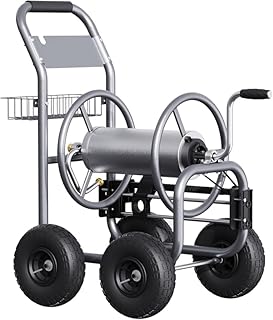 Giraffe Heavy Duty Garden Hose Reel Cart 1