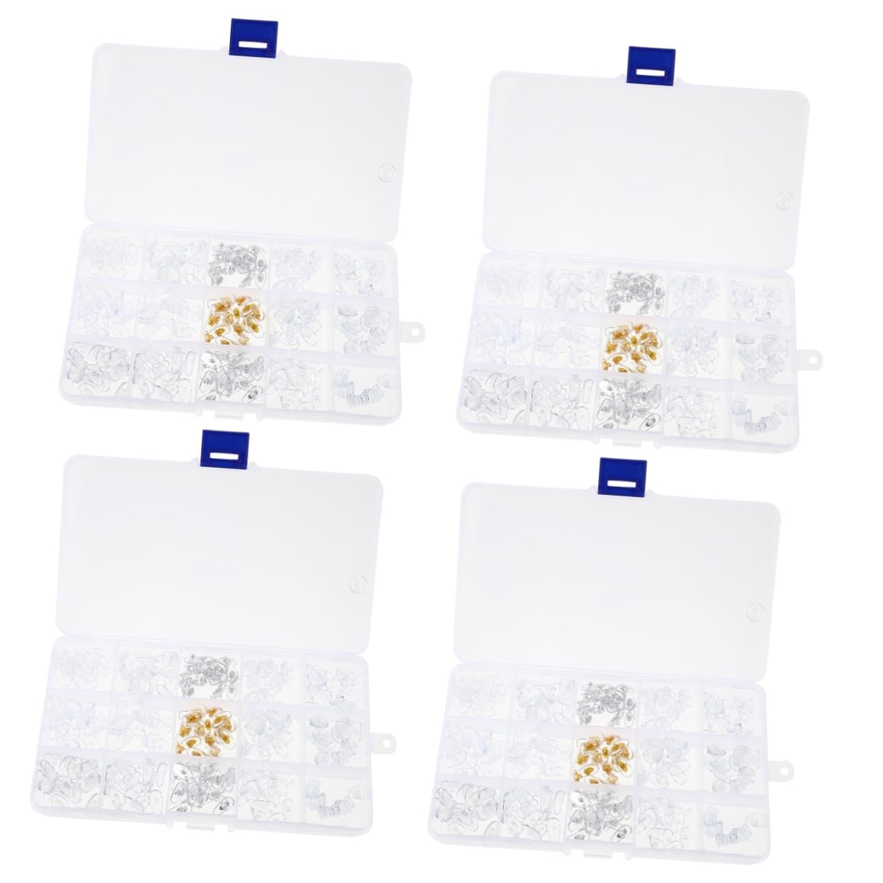 Healvian 600paia Naselli Per Occhiali in Cuscinetti Nasali Avvitabili Kit Riparazione Per Eyewear Facile Installazione e Rimozione Adatti Tutti Tipi Di Occhiali