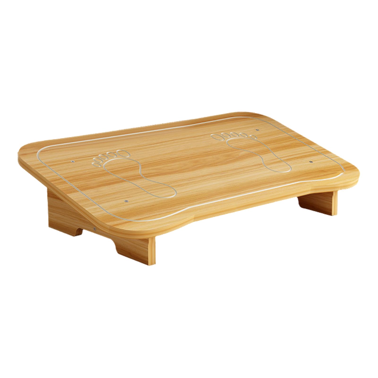 Poggiapiedi da Scrivania,Poggiapiedi Antiscivolo,Poggiapiedi da Scrivania Legno,Poggiapiedi Basso sotto La Scrivania,Poggiapiedi Ergonomico,Migliora La Postura,per Domestico,Ufficio