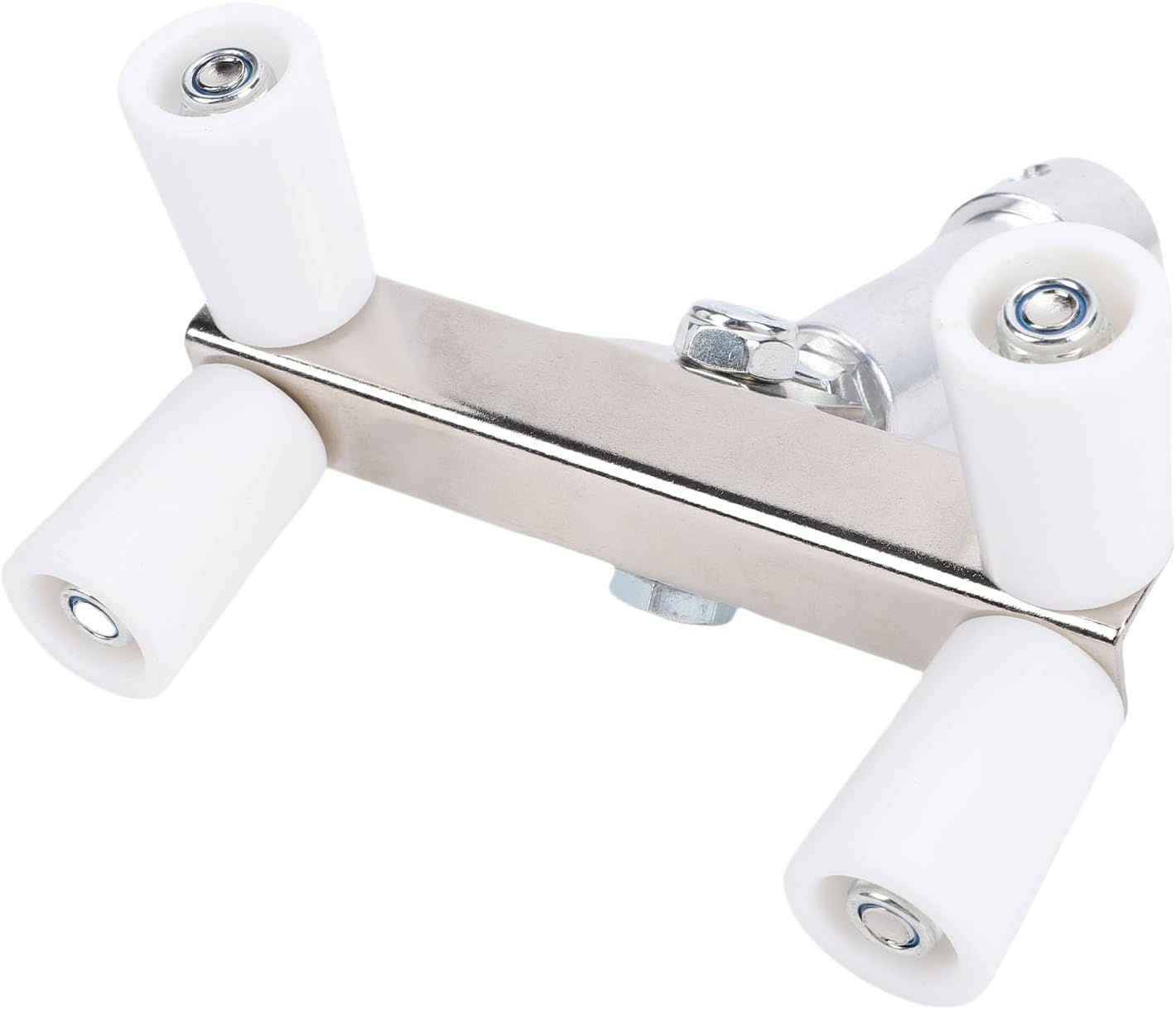 Drywall Outside Corner Bead Roller with PTFE & Stainless Steel, External Corner Applicator for Efficient Mud Squeezing, Fit 1/2 Inch Threaded Pole