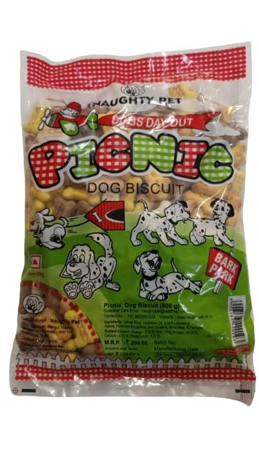 PET Picnic Biscuits for Dog 800 Grams (Pack of 2) (B0CW9VMQDC) Amazon Price History, Amazon Price Tracker