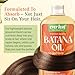 EVERLEAF Batana Oil Hair Growth Blend with Castor & Fenugreek | Boosts Growth, Strengthens Thin Hair & Revives Scalp | Botana Oil Hair Growth | Natural Nourishment for All Hair Types | 4 fl oz