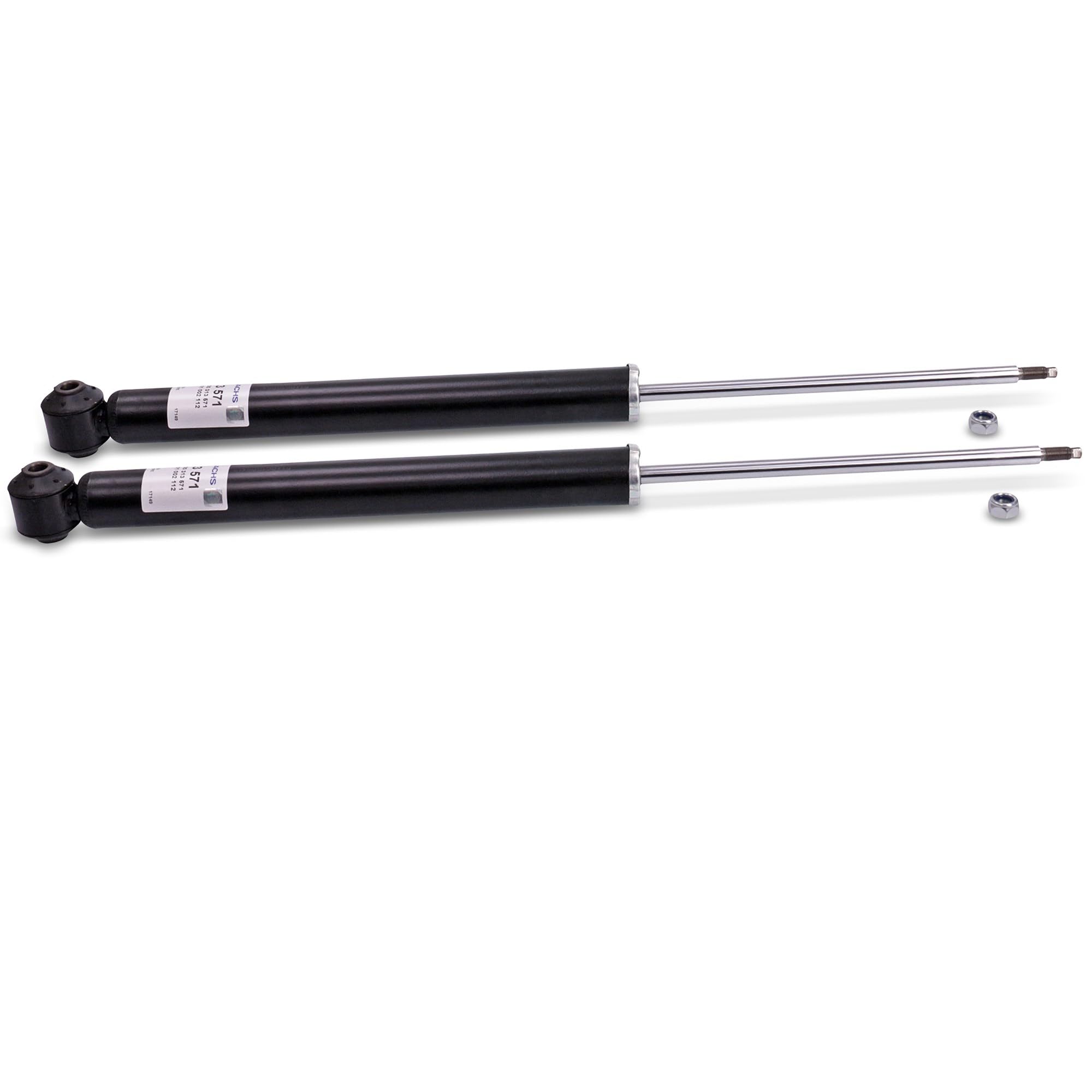Set bestehend aus 2x Stoßdämpfer + Domlager + Staubschutzsatz hinten | Kompatibel mit: FIAT GRANDE PUNTO, OPEL CORSA D
