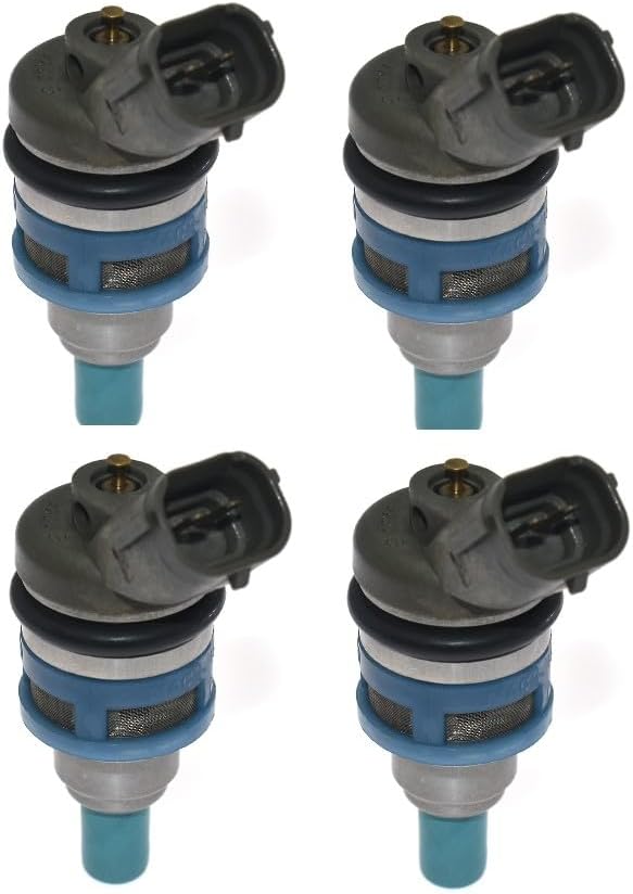4PCS Fuel Injector 16611 AA100 XSJNFDC Compatible Car Parts Durable Direct Fit for Reliable Drive Train