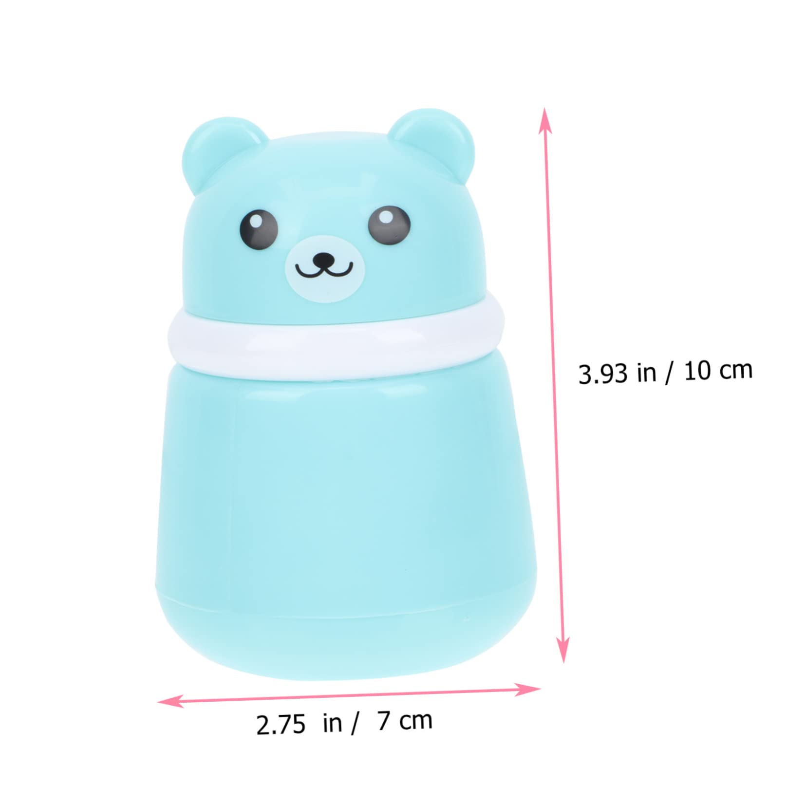 Babypuder Stift 2st Puderquaste Hautpflegepuder Fall Kosmetische Reisebehälter Puderapplikator Puder Dose Babypuder-box Behälter Für Säuglingspulver Behälter Für Schwamm Blue