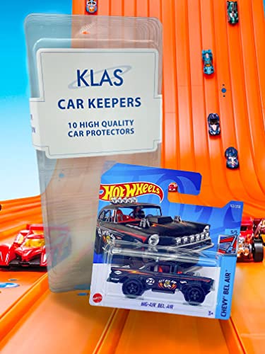 Hot Wheels Big-Air Bel-Air (Black) 5/5 Chevy Bel Air 2022-112/250 (Short Card) *** available in A KLAS CAR KEEPER PROTECTIVE COLLECTORS CASE *** HCV14 - Image 2