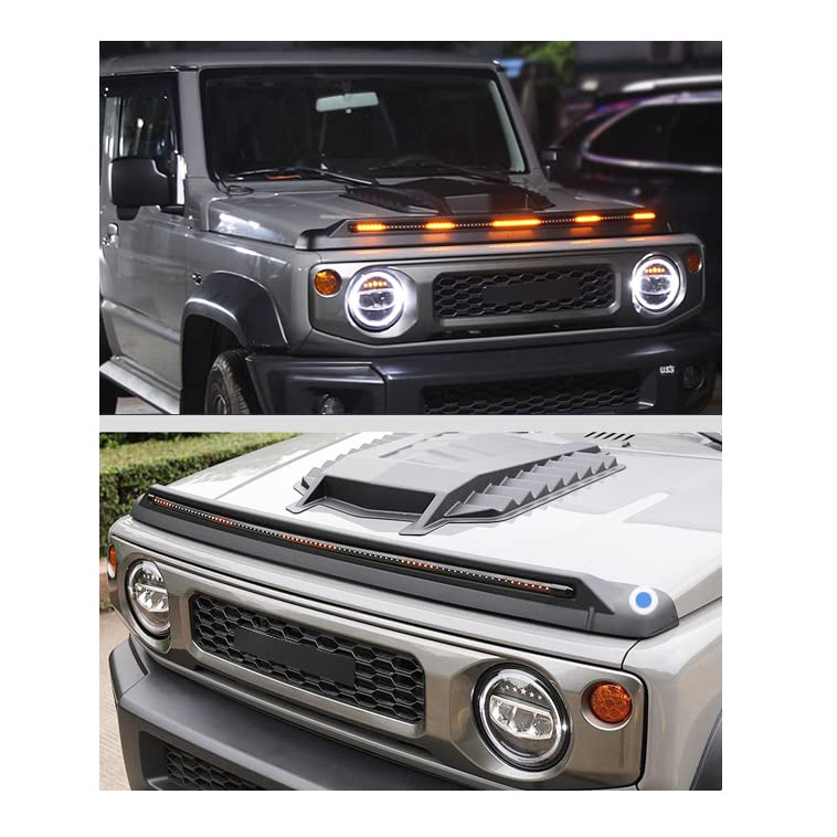 Amazon | JZ LIGHTING 新型 ジムニー JB64 JB74 バグガード LEDライト