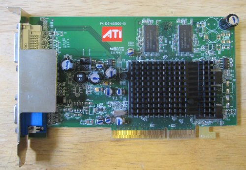ATI Radeon 9550xl 256mb DDR 8x AGP Video Card w/ DVI &...