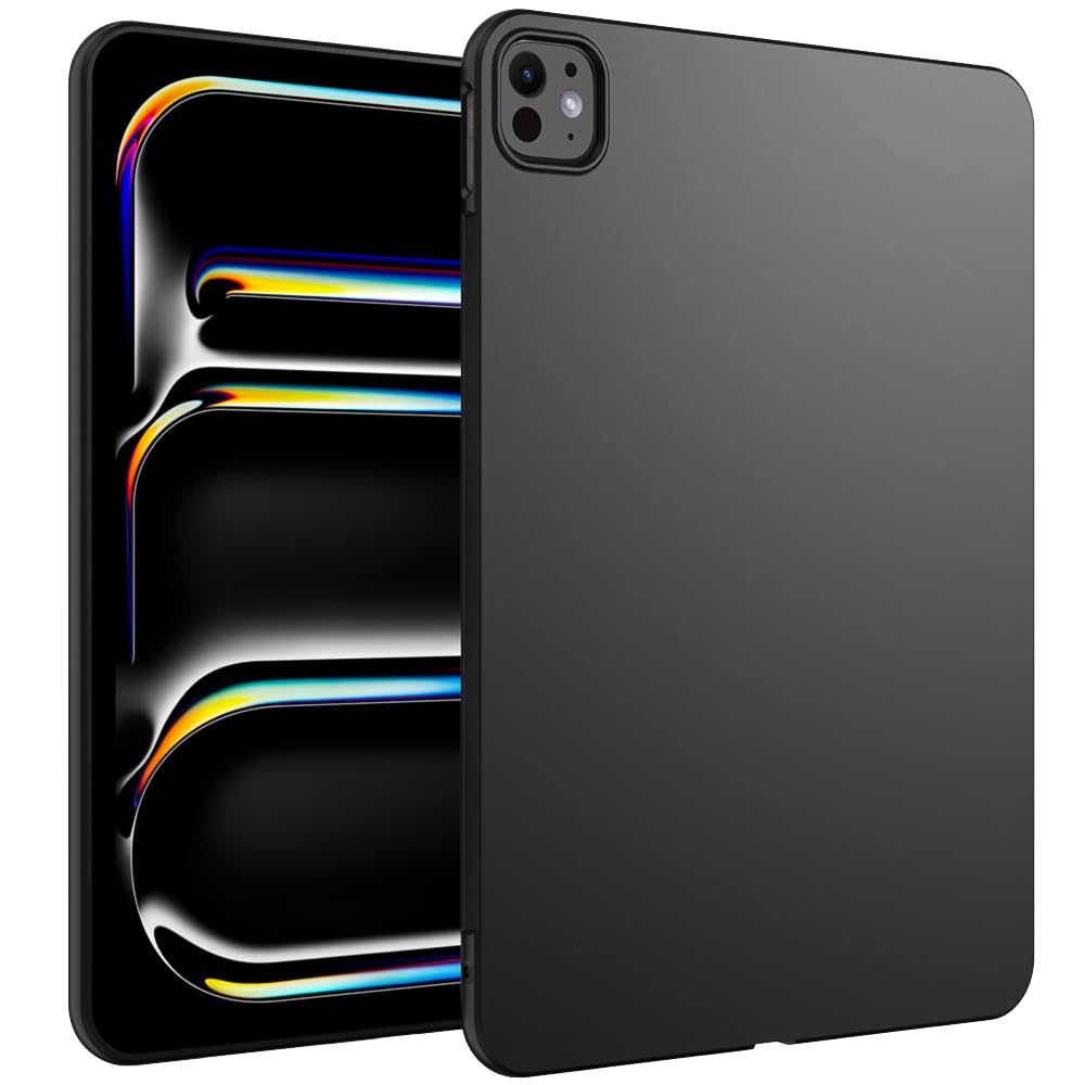 WOGROO for New iPad Pro 11 Inch Case M4 (2024, 5th Gen), Slim Design Soft TPU Protective Cover for iPad Pro 11 Inch M4(2024, 5th Generation) Tablet,