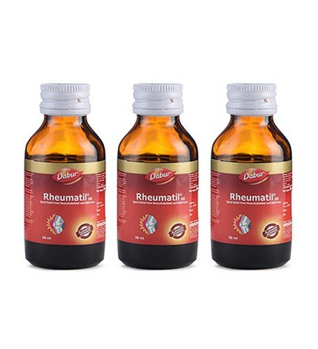 Dabur RheumatilOil - 50 ml (Pack of 3)