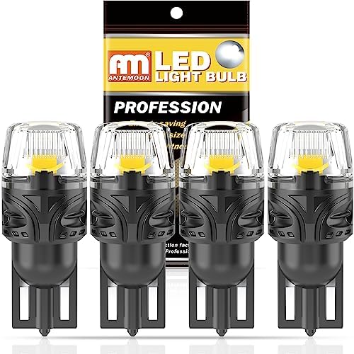 2-Pack 6000K White 168 W5W LED Parking City Light Bulbs – 194 2821 2825 Replacement – Super Bright