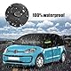 Autoabdeckung Wasserdicht Ersatz für VW UP/SEAT MII//Skoda Citigo 2011-2024, Halbgarage, Autohülle Autoplane, Winddichte Halbabdeckung für Allwetter, UV-Beständige Vollgarage Regen Sonne Staub Schutz