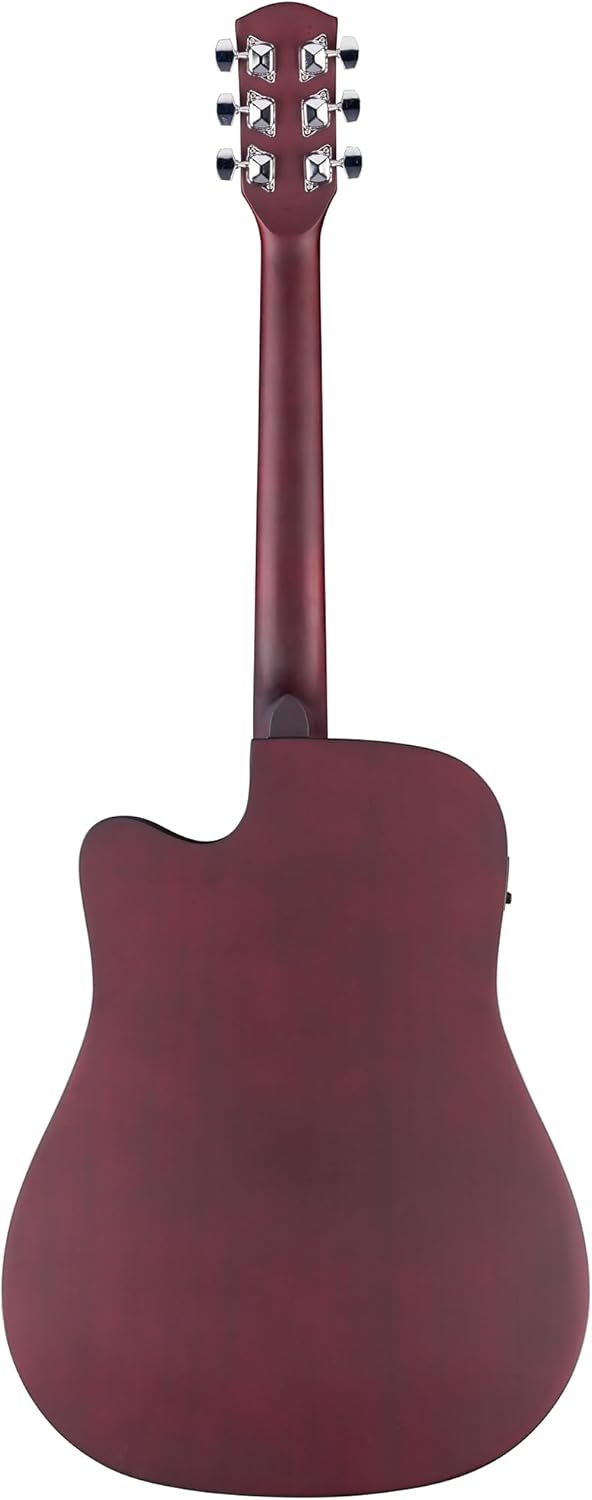 Fender FA Series Dreadnought Acoustic-Electric Guitar - Crimson Red