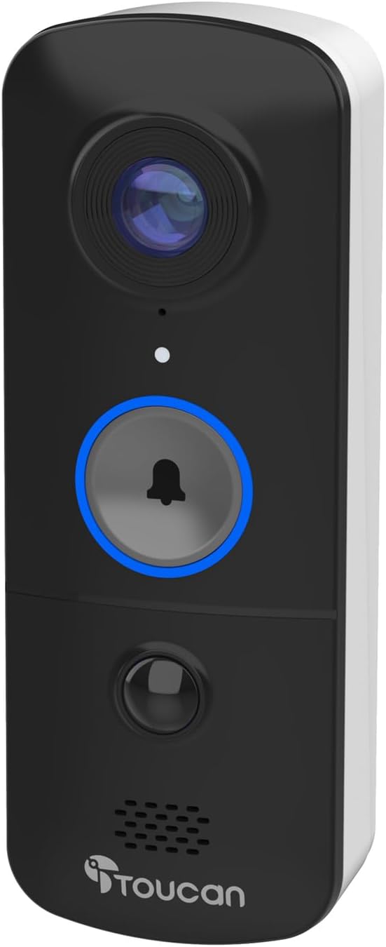 Wireless Video Doorbell V3 - Toucan Solution, No Subscription Required Toucan Solutions