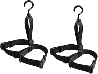 BESPORTBLE 2 Sets Shoe Rack Multi Purpose Hanger Outdoor Accessories Portable Clothes Rack Waders for Men Multifunctional Boot Fishing Waders for Men Fishing Boot Accessory Drying Rack Strap