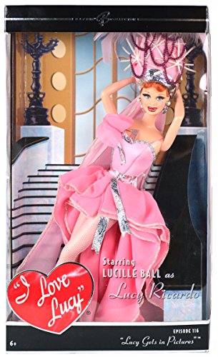 Mattel I Love Lucy Gets in Pictures Doll