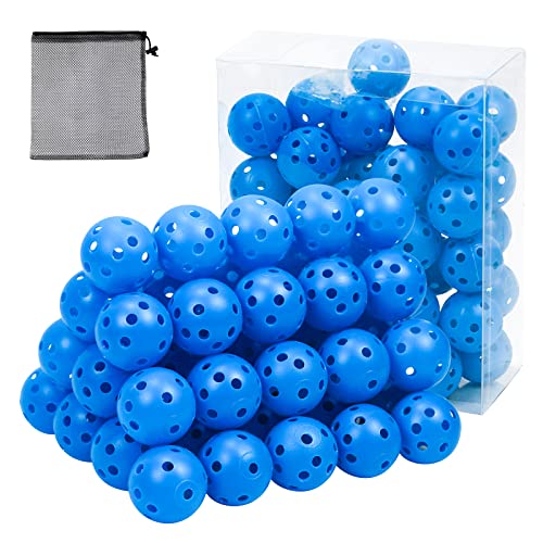 50 Pack Plastic Golf Balls Practice Limited Flight Golf Training