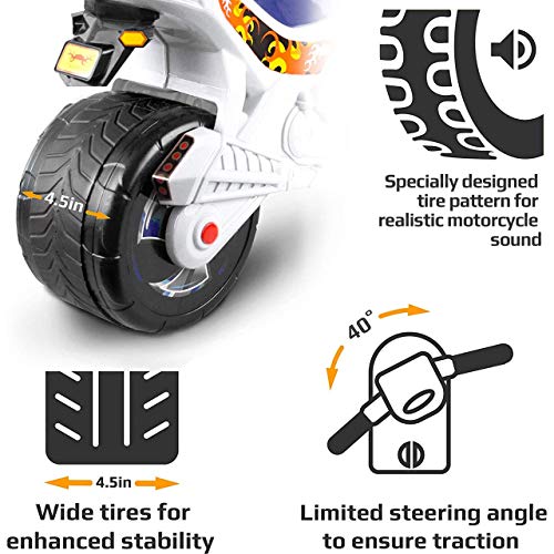image for KIDZEÜG Push Bike Balance Ride-on - for Toddlers and Kids 2-5 Years O