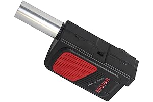 BBQ Blower Portable Picnic Handheld Electric BBQ Fan for Camping