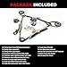 Engine Timing Chain Kit Water Pump 3.5L Fit for 350Z 03-06, Maxima 02-03, Murano 03-07, Altima 02-04, for FX35 M35 G35 I35 2002-2008 VQ35DE Replacement Part Sets w/Tensioner, Cam Sprockets