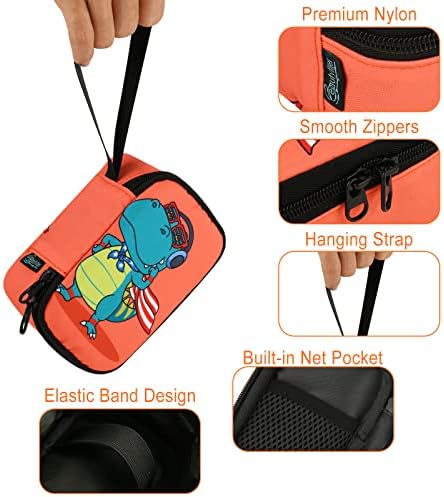 Beautyflier Travel Case for Yoto Mini Kids Audio Music Player Dinosaur Pattern Holder Bag for Yoto Mini Case Children Speaker Plays Audiobook Cards Case (Case Only) 4 51bkiMpfX4L. AC