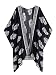 Cami-sunny Women Kimono Cardigan Coat Floral Printed Chiffon Blouse Top (X-large, Deep blue)