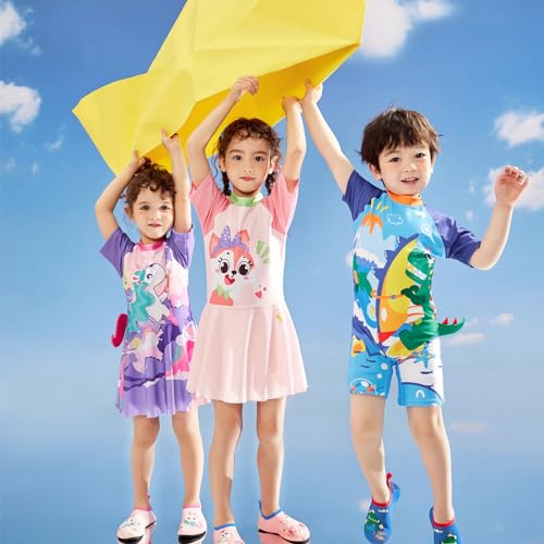 Girls One Piece Swimsuit Kid Swimsuit Boys Water Sport Bathing Suits Beach2