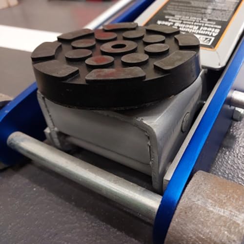 4 Stück Auto Gummiauflage Gummiklotz Gummiblock Für Wagenheber Hebebühne Rangierheber Gummipuffer Unterstellbock Auto KFZ PKW