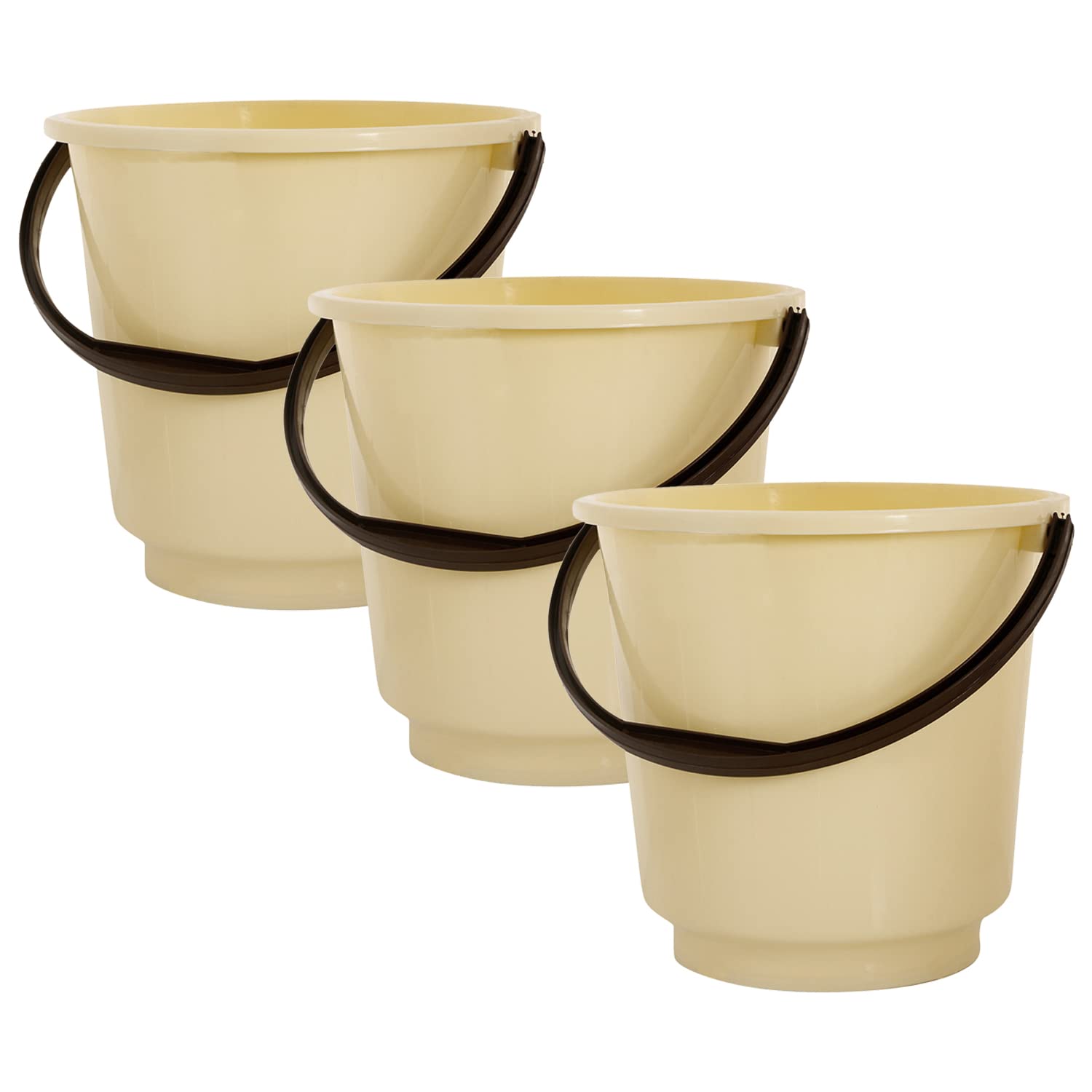 Kuber Industries 16L Plastic Bucket - Durable & Versatile -11 Kuber Industries 16L Plastic Bucket - Durable & Versatile -11